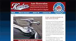 Desktop Screenshot of kanterrestoration.com